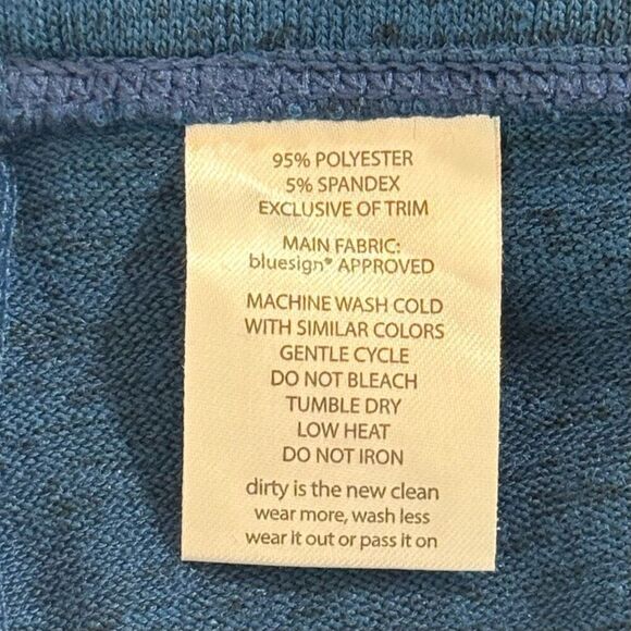 Toad&Co Blue Stretch Athletic Mini Skirt Women's Small - Picture 6 of 10